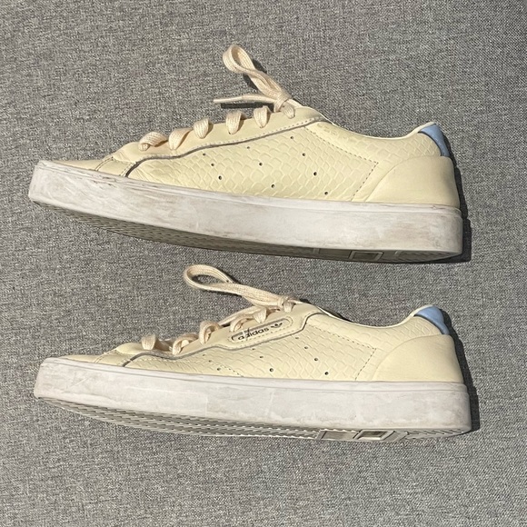 adidas originals Wmns Sleek Ecru size 7 - Picture 7 of 7